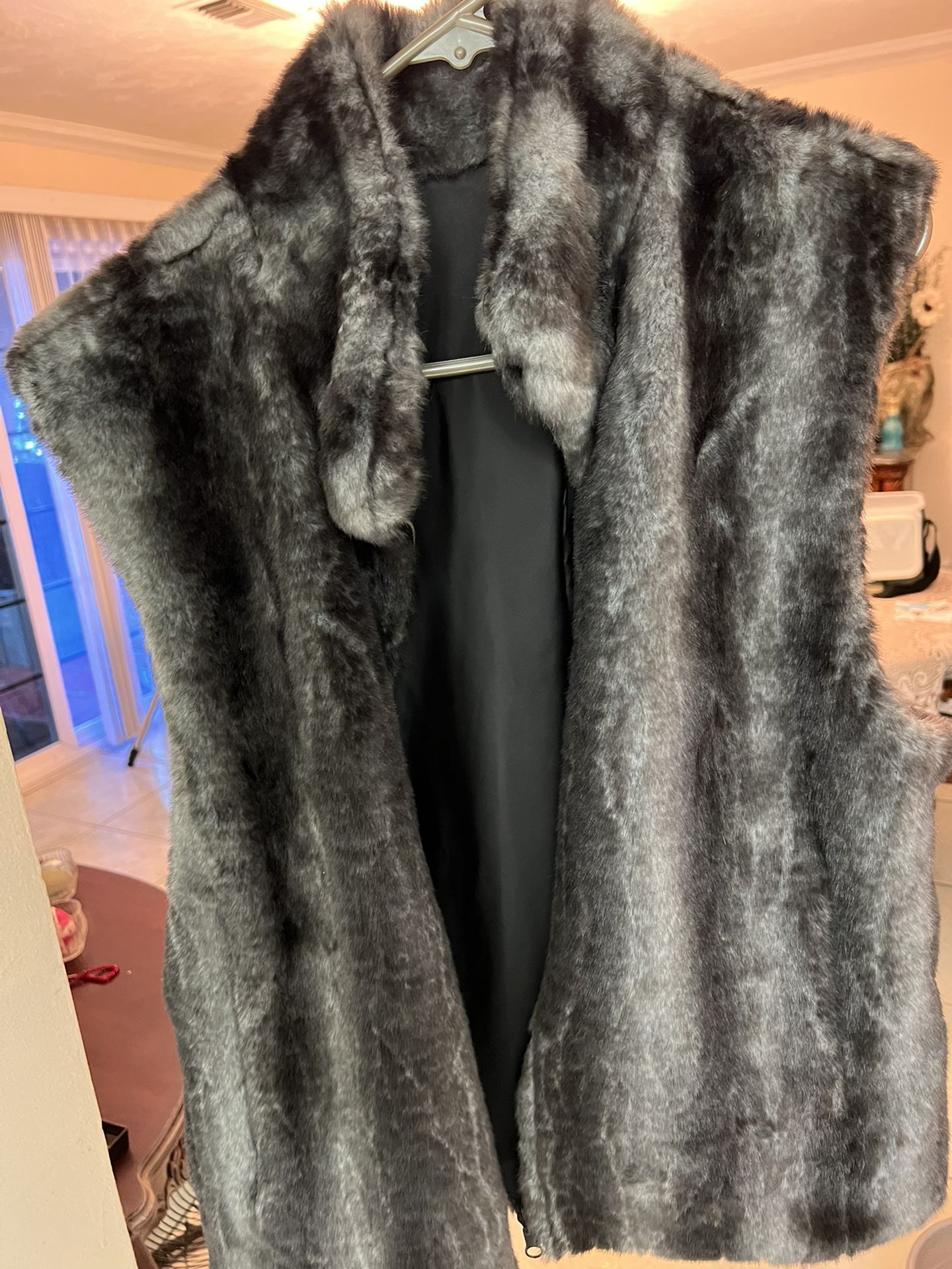 Faux Fur Vest for Woman