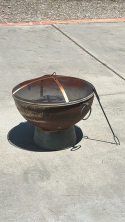 Firewood pit - metal