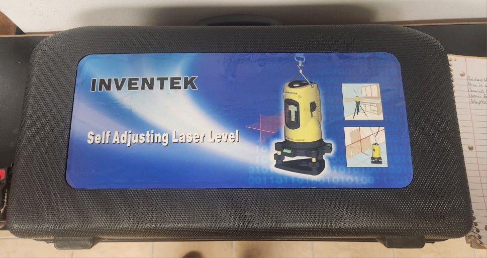 Inventek Self Adjusting Laser Level with Tripod, Brand New, and Tested, Works
