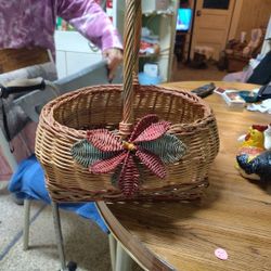 A Tisket by a Tisket, Just A Basket, With Red And White Checkered Cloth