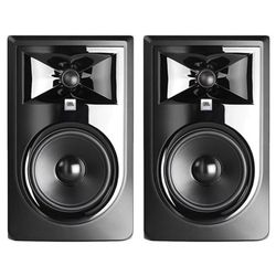 2x JBL 306P MkII Active Speaker Pair Powered Studio Monitor