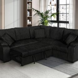 Pull Out Bed Sectional (new) $40 Down