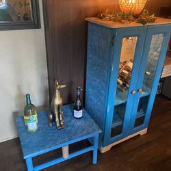 Wine Cabinet & Table