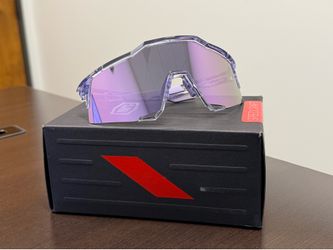 100% Speedcraft Sunglasses- Purple lavender HiPER lens