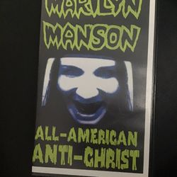 Marilyn Manson All-American Anti-Christ VHS 1995