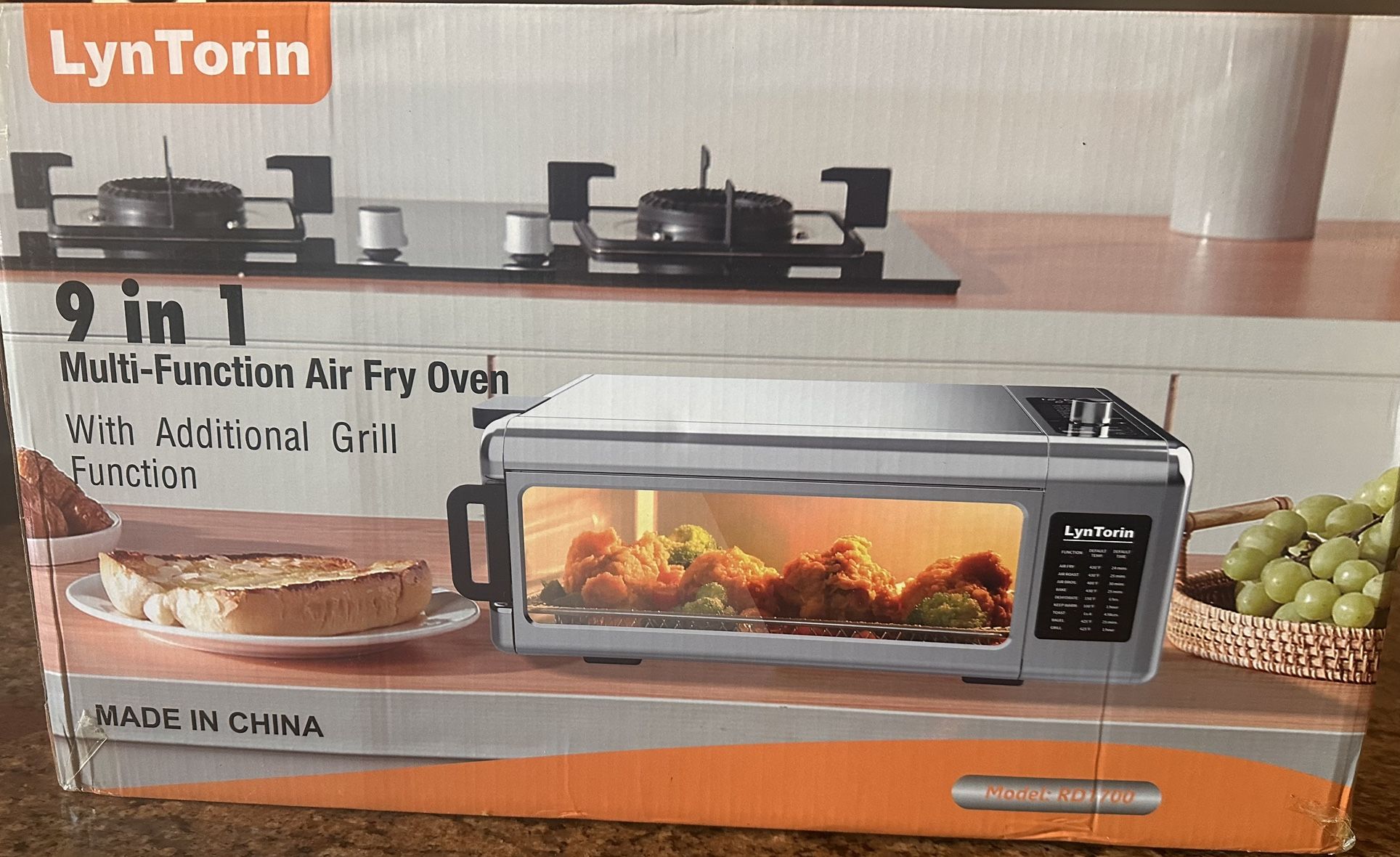 Air Fryer & Toaster Oven