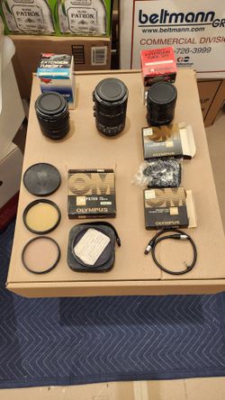 LOT of NIKON extension Tubes, Assorted Lens Filters, Flash Cables As Shown In Pictures