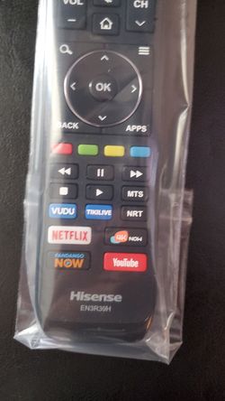 Hisense SMART tv controller