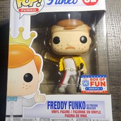 Funko Pop! Freddy Funko as Freddie Mercury SE 3000 Pieces Box Of Fun Exclusive 