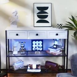 Entryway Table, Narrow Console Table