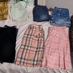 Tween Girl Shorts,skirts,skorts