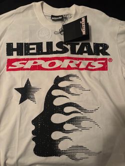 Hellstar Sports White Graphic T-Shirt
