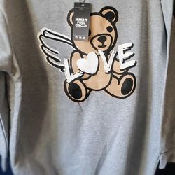 New Teddy Bear Sweatshirt/ L