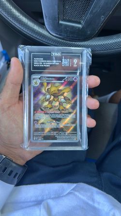 Alakazam 2025 Pokémon Black Star Promo TAG Graded Mint 9