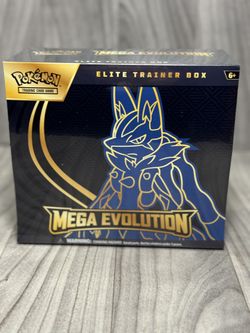 POKÉMON TCG: MEGA EVOLUTION Elite Trainer Box ME01 SEALED NEW Lucario 