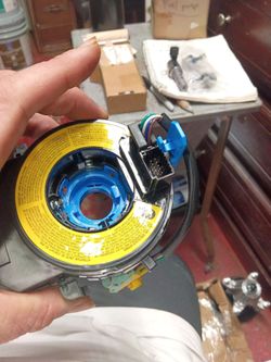 Steering wheel clock spring