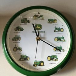 John Deere Wall Clock