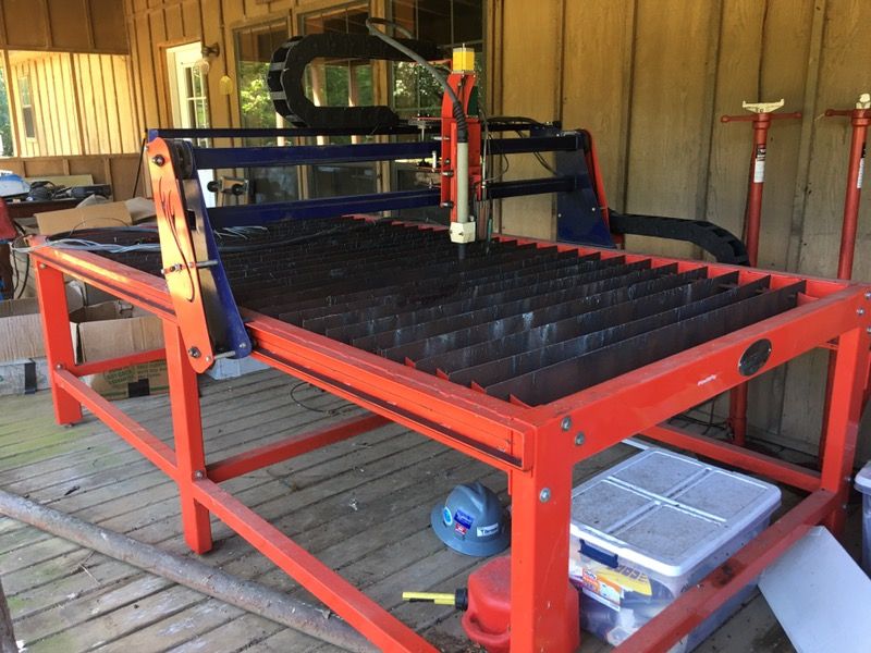 4x8 Burntables CNC Plasma table