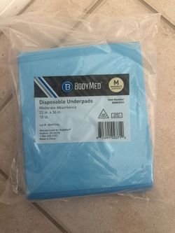 Disposable Underpads box