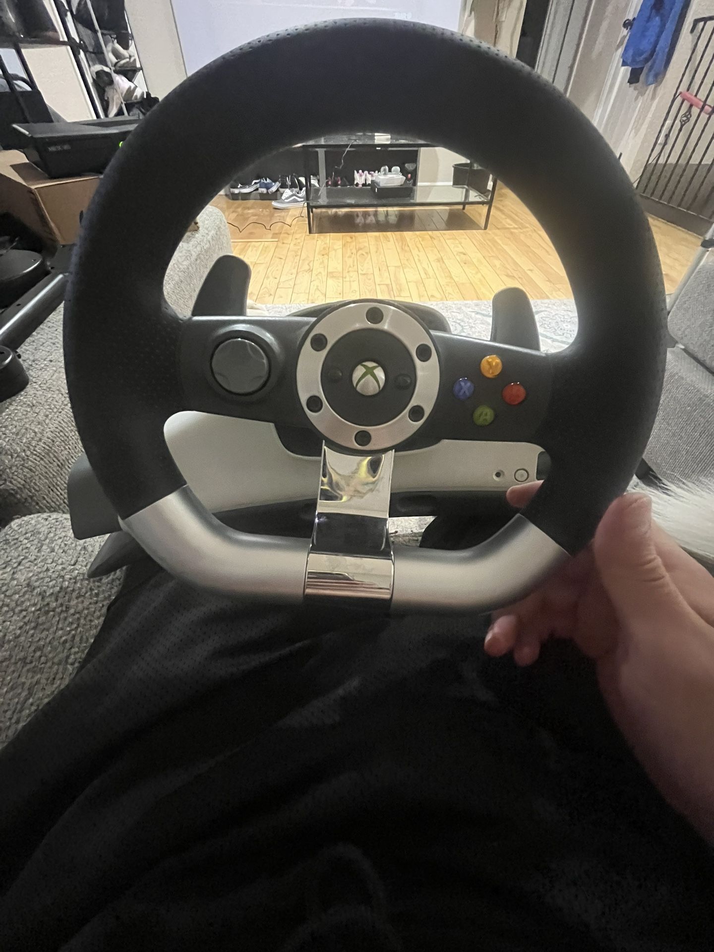 Xbox 360 Steering Wheel