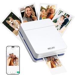 🎁 Nelko PP01 Instant Smartphone Photo Printer,