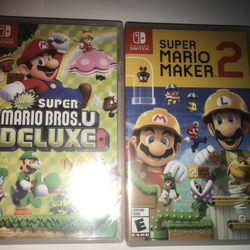 Super Mario Bros U Deluxe & Mario Maker 2 