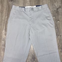 Michael Brandon Flex Slim Fit Dress Pants Light Gray Men’s 32x32 NWT Casual