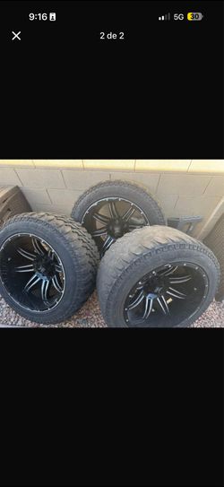 20x12 3 Rims Only Needs Tires