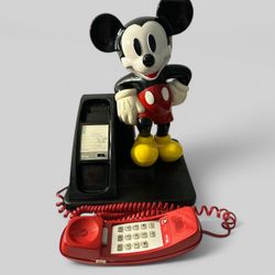 Vintage Mickey Mouse Disney Phone 