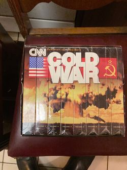 CNN Cold war documentary eight VHS tapes unused still sealed