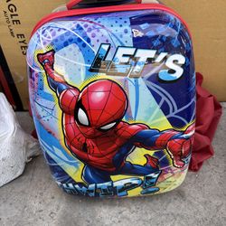 Spider Man luggage