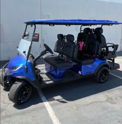 2026 Activ EV Pulse 6-Passenger Non-Lifted 48-Volt Lithium Street Legal LSV Golf Cart