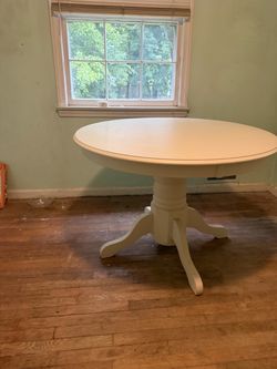 White Round Table