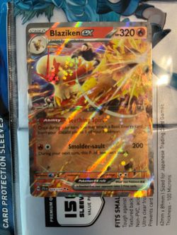 Pokémon Card Blaziken EX