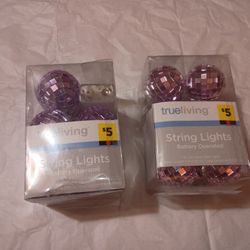 String Disco Ball Lights 
