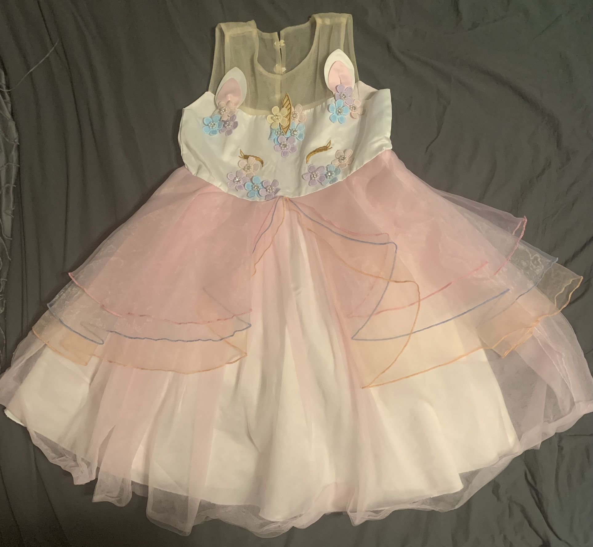 Girls Unicorn Dress