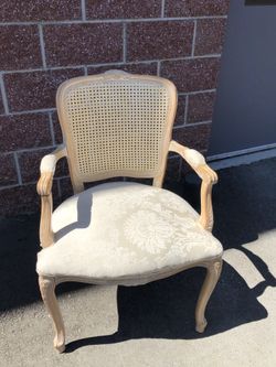 Antique refinished armchair