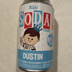 Freddy Funko Dustin Soda *MINT SEALED* 2023 Camp Fundays Box Of Fun Exclusive LE5000 Stranger Things Hellfire Club Netflix
