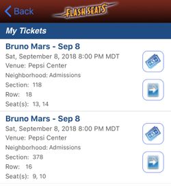 BRUNO MARS TICKETS