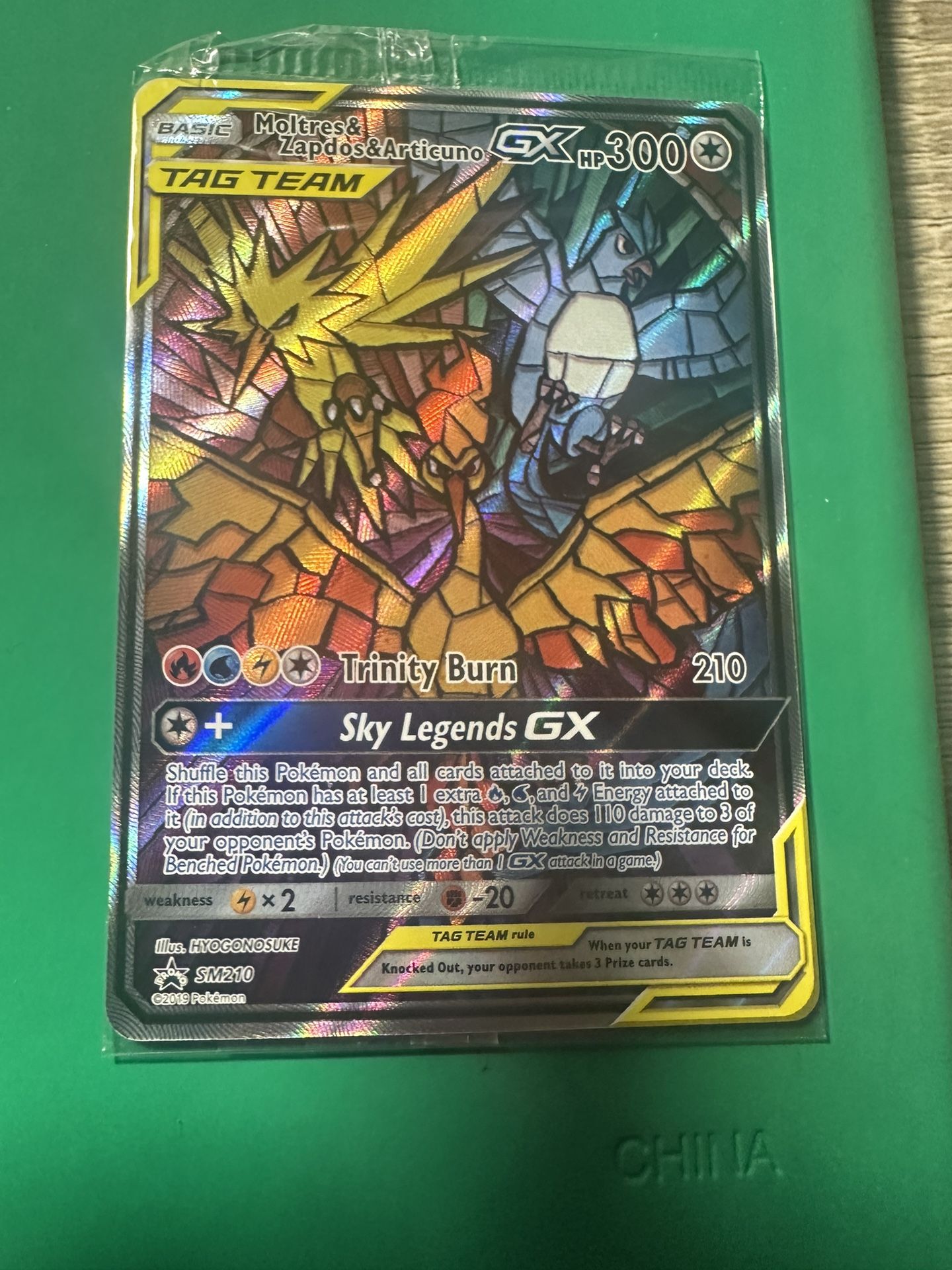 Moltres & Zapdos & Articuno GX SM210 Sm Promos Holo NM SEALED
