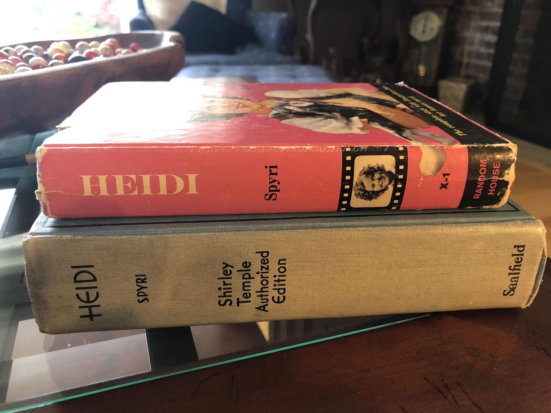 Vintage Shirley Temple Edition Of Heidi Books