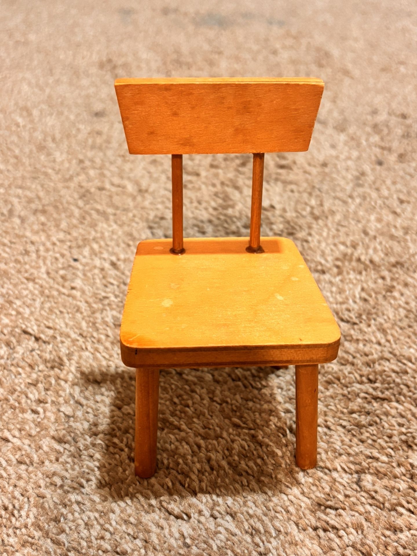 Strombecker Vintage Dollhouse Chair . Miniature