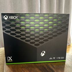 Xbox Series X 1Tb New Sealed