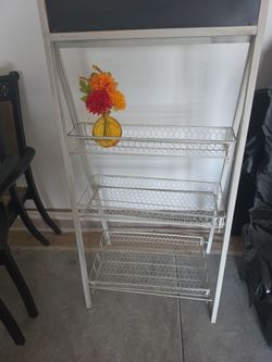 Expensive Iron shelf  w chalk board for house or business 299 New