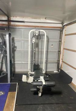 Maxicam leg curl, extension, low row