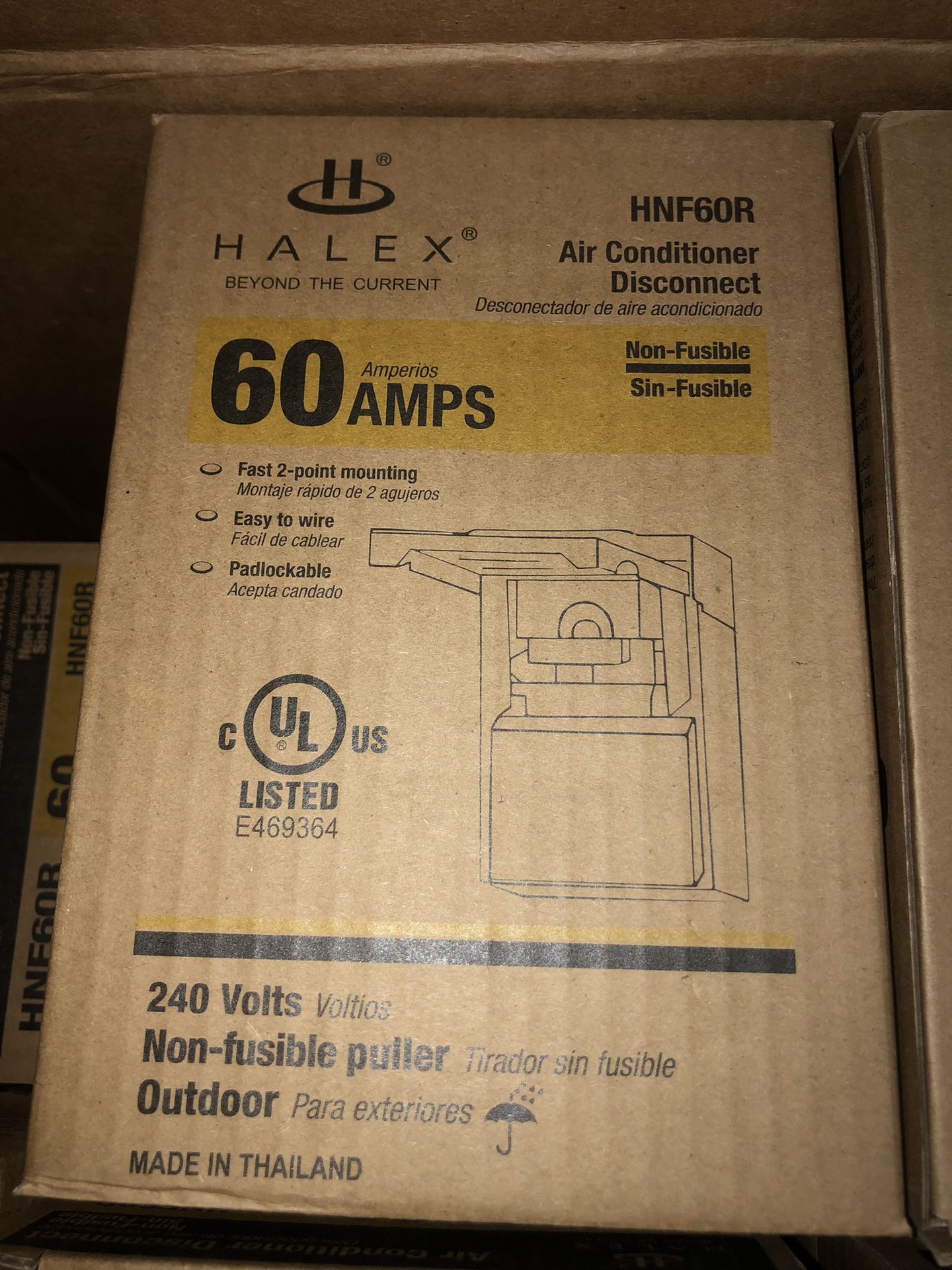 Air Conditioner Disconnect 60 Amp