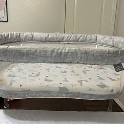 Baby Halo Bassinet Lite with mattress included