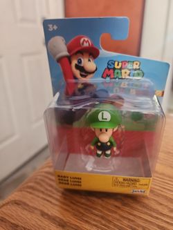 Jakks Pacific Super Mario Baby Luigi Figure