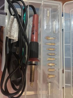 Woodcraft Burner And Glue Gun Kit Craft Supplies