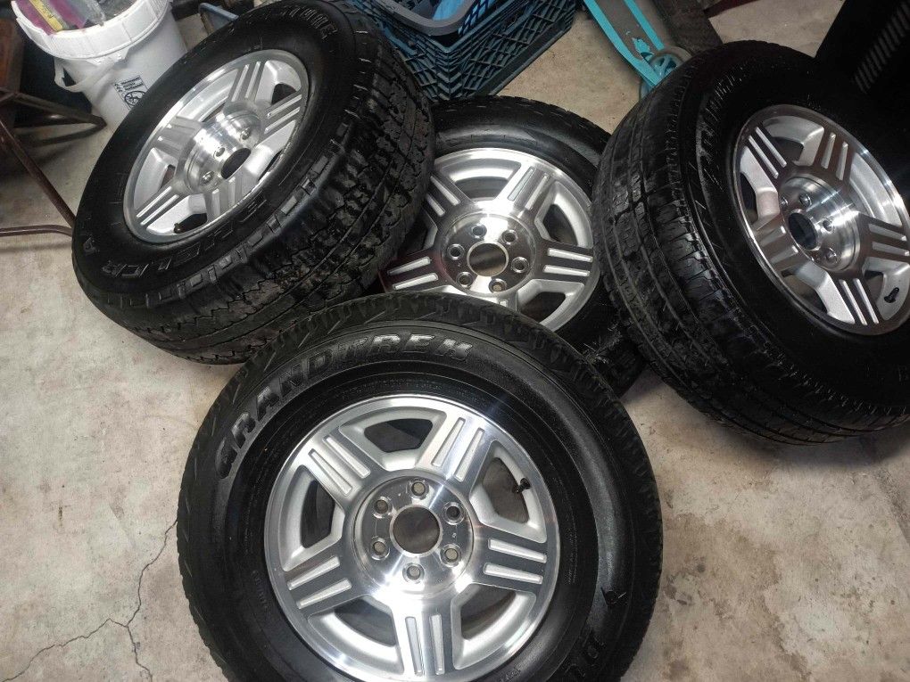 Stock Rims/Tires For Chevy,GMC
